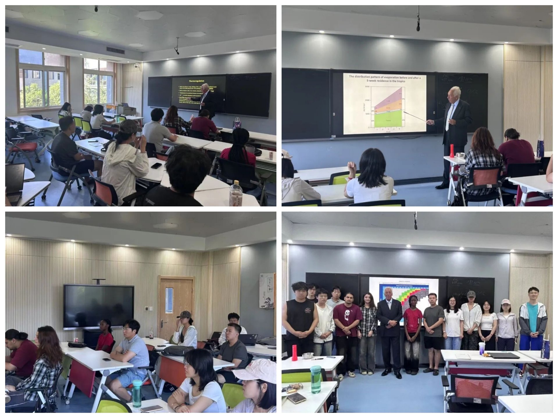学子们通过沉浸式全英文授课